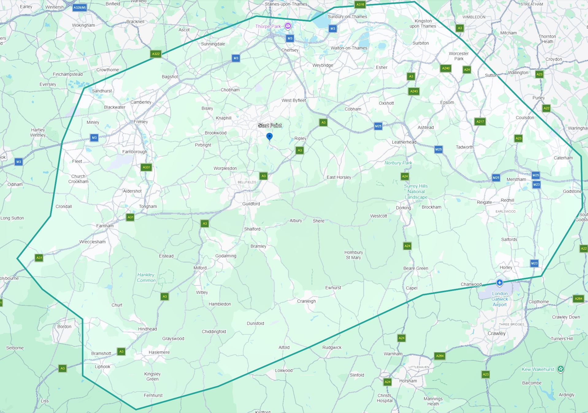 area